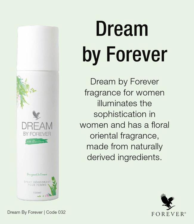 اسپری بدن زنانه دریم فوراور | DREAM BY FOREVER حجم 150ml