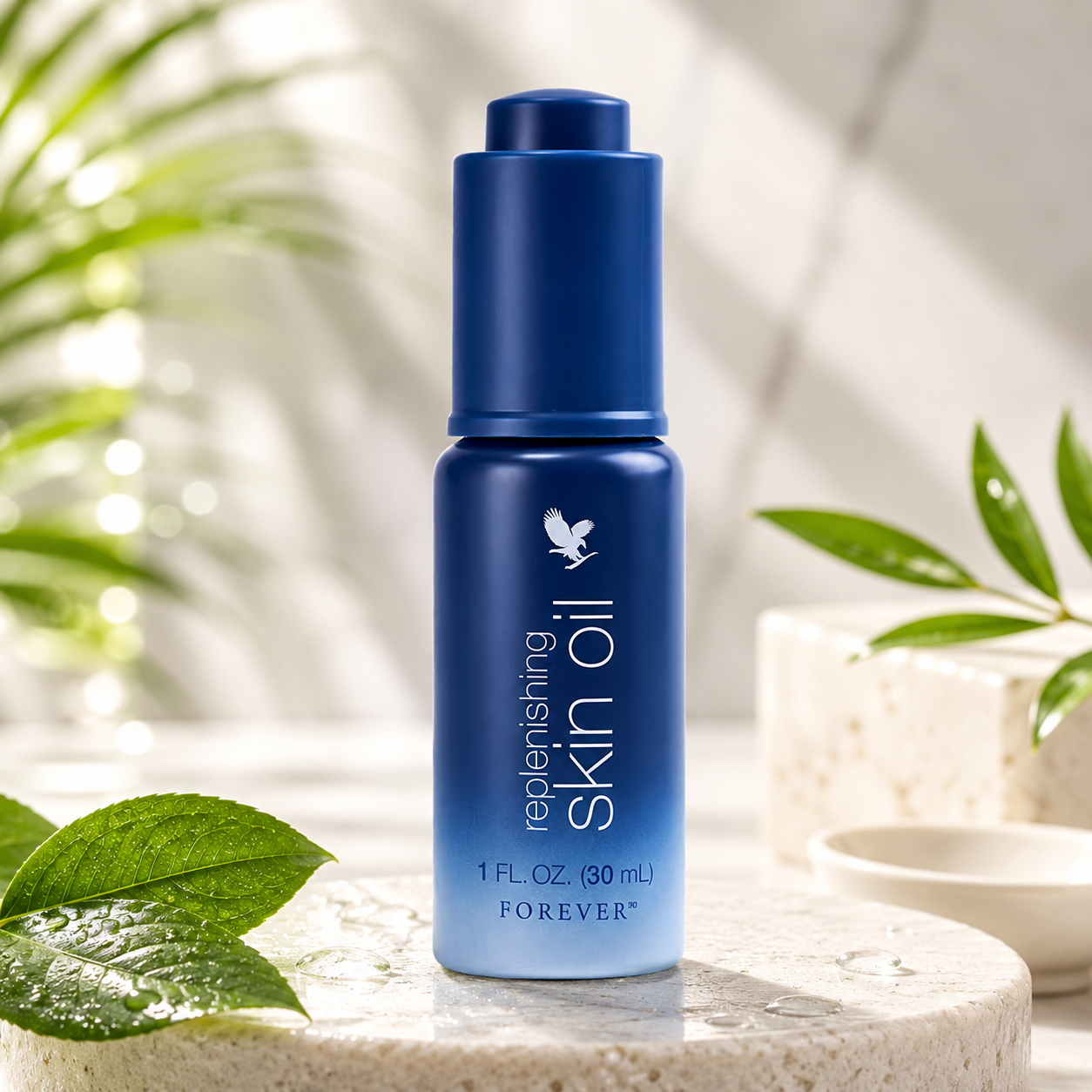 روغن پر کننده و بازسازی رپلنیشینگ پوست (اسکین اویل) فوراور | REPLENISHING SKIN OIL