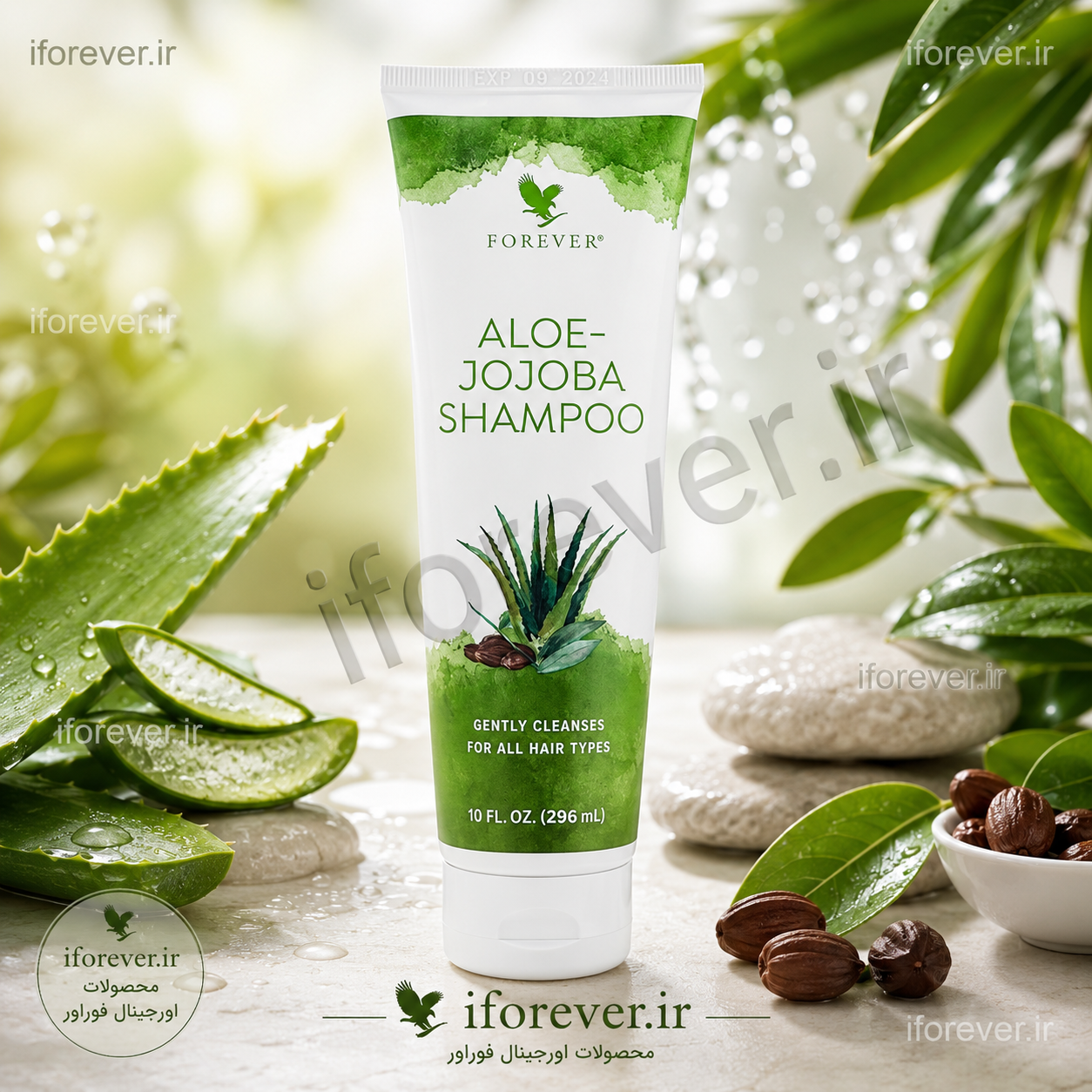 شامپو سر آلوئه جوجوبا فوراور | Aloe-Jojoba Shampoo