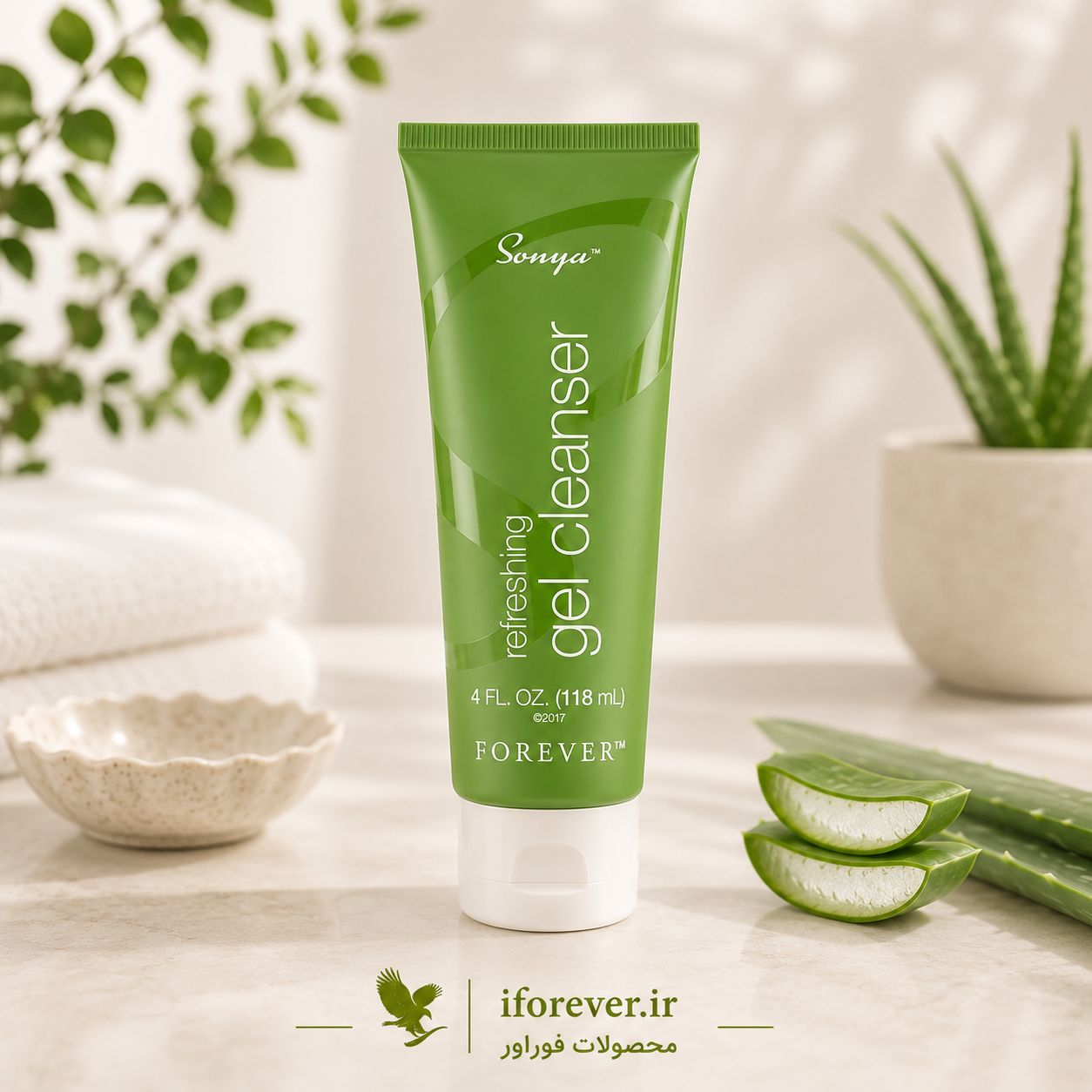 رفرشینگ ژل کلینزر سونیا (ژل پاک کننده و طراوت بخش) | Sonya refreshing gel cleanser