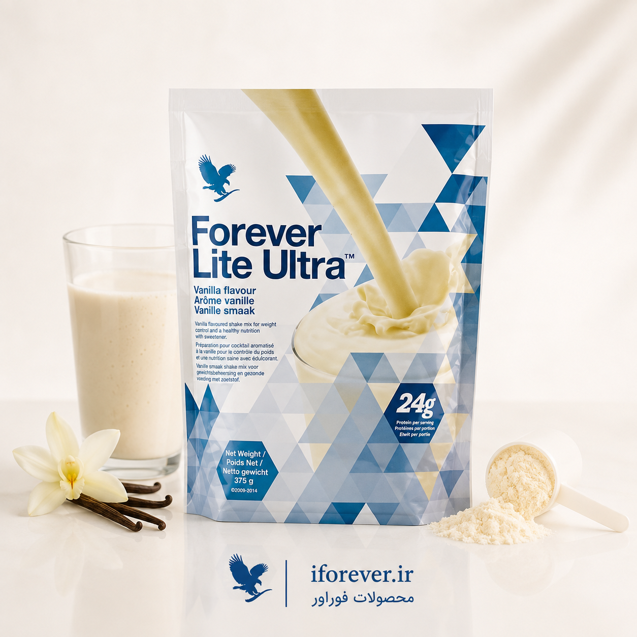 پودر اولترا لایت فوراور با طعم وانیل | FOREVER LITE ULTRA - VANILLA